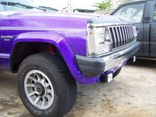 under fender looks. Gotta do get the rest of the lift on