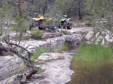 Out riding quads