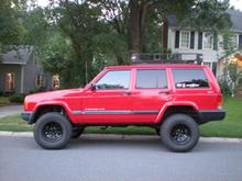 With new roof rack up, June 2008