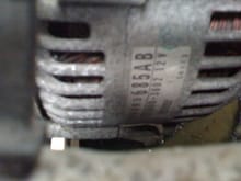 Can anyone de-code the number on my Denso alternator? It's supposed to be a 120@ alternator but the physical size doesn't suggest it could put out that many amps