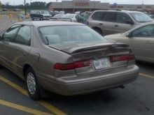 the camry i destroyed and saw at walmart the next week lol