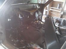 getting the newer harness in with the swapped dashboard