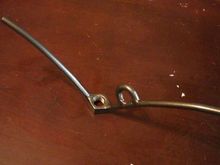 Spare tire mount "wing" nut-top