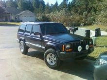 purple 1999 jeep cherokee sport 4x4