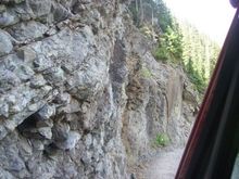 Shelf road in Governor Basin at apx. 11,280' going down !