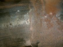 Old cracked header