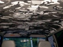 Headliner installed