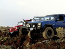 Another shot of our Red, White, and Blue fun