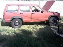 the passenger side... straight as an arrow