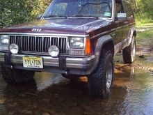Cruising around college woods