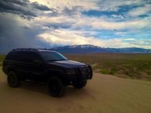 Jeep with Sandias