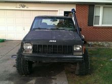 sittin in the driveway with snorkel