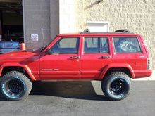 when i picked it up after the tires were put on