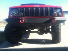 New Smittybuilt bumper, Warn Fogs lights.