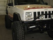 this would give me more tire room with out getting rid of my flare.