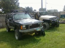 my xj and uncles tj