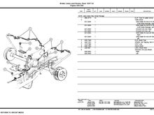 1997 XJ Rear Brakes Diagram