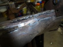 not welded very well at all