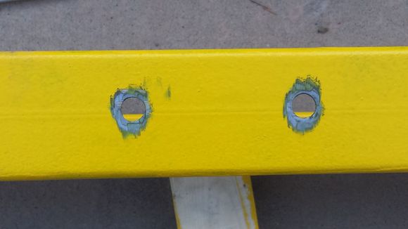 His the slider with the grinder to give you bare metal...