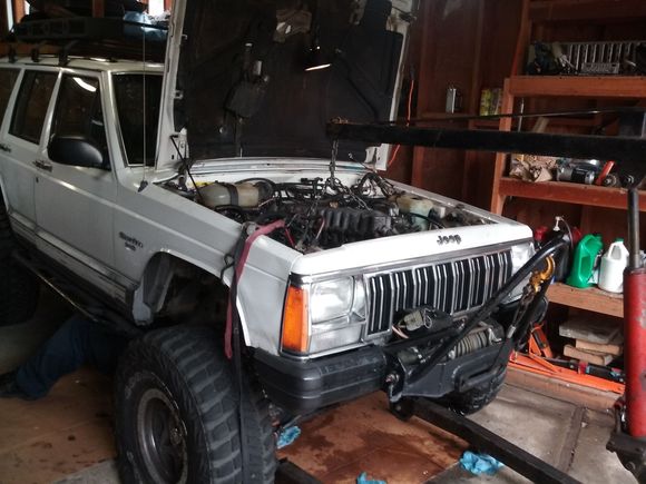 We put a stroker in Daves Renix