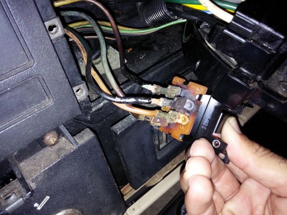 Melted wires