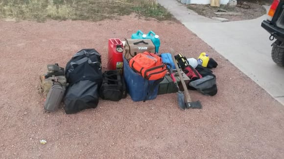 All the Gear for 1 Person