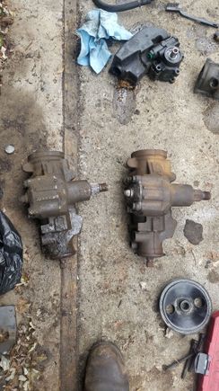 Old gearbox vs. Used