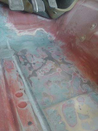 Sanded. 
