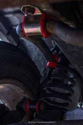 After adding Prothane Sway Bar bushing kit