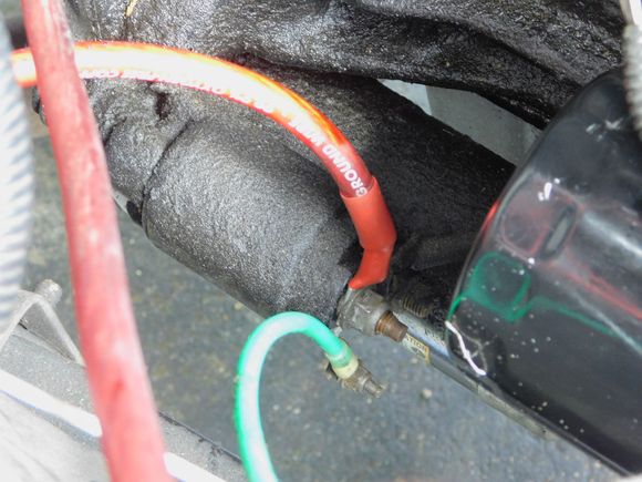 These are my new starter connections/wires.  Is this acceptable?  The Jeep has been starting up fine.