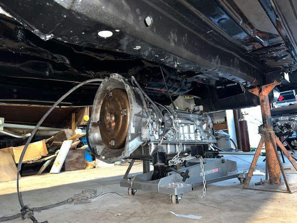 Transmission is ready to go back in!