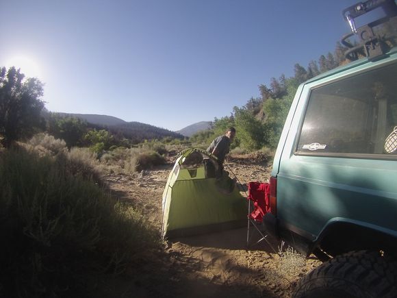 Camping the way it's supposed to be