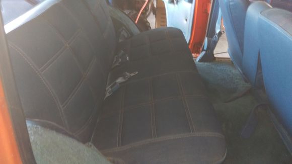 back seat are in great shape