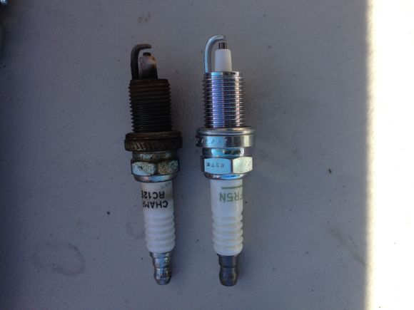 New NGK plugs and Coil Rail after 185,000  miles