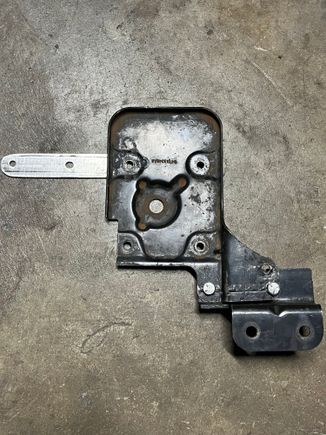 How it would be mounted to the engine block. 