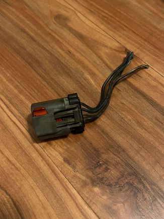 Van coil plug that I used instead of the jumper plug