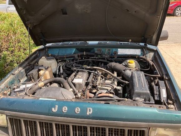 Need to clean it, a friend did a while ago but since it sits outside, it gets dusty fast!