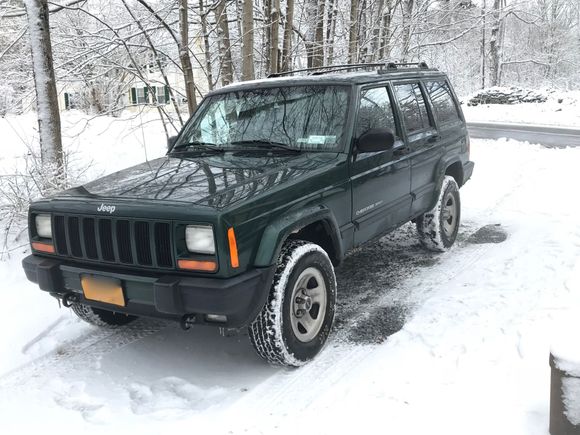 The problem child; replaced, the headers, the compressor, and now the engine. But still looks as good as it did in 2000