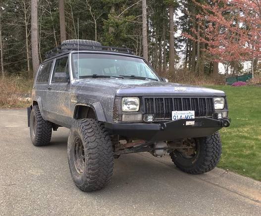 New winch bumper