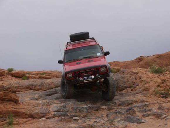 Hells Revenge Trail- Moab Utah 5-2014