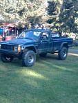 the lift, tires and new body parts are on