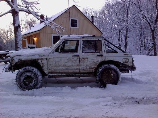 choppped the top