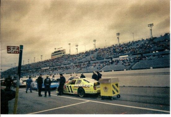 Qualifying line at Darlington.