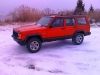 truck in snow