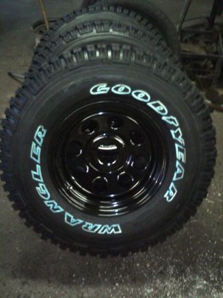 mmmmm new treadwright guarddogs on cragar soft 8's new and shiny.