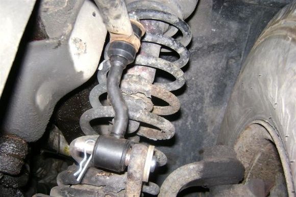 homemade sway bar disconnects