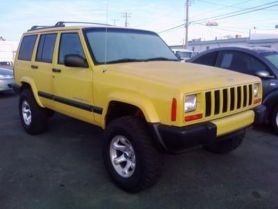 Jeep at the dealership