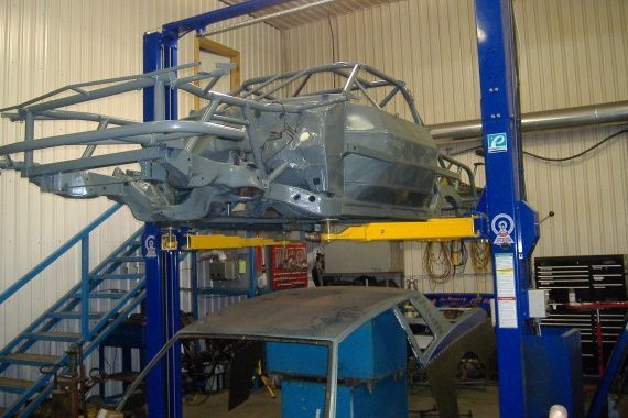 A Thundercar chassis I worked on a few years ago Picture 003