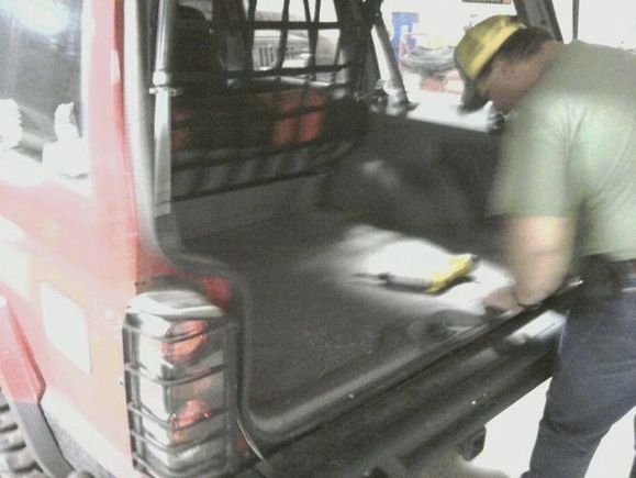 Removing inside panels