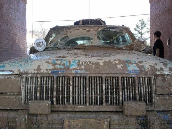Ran out of washer fluid